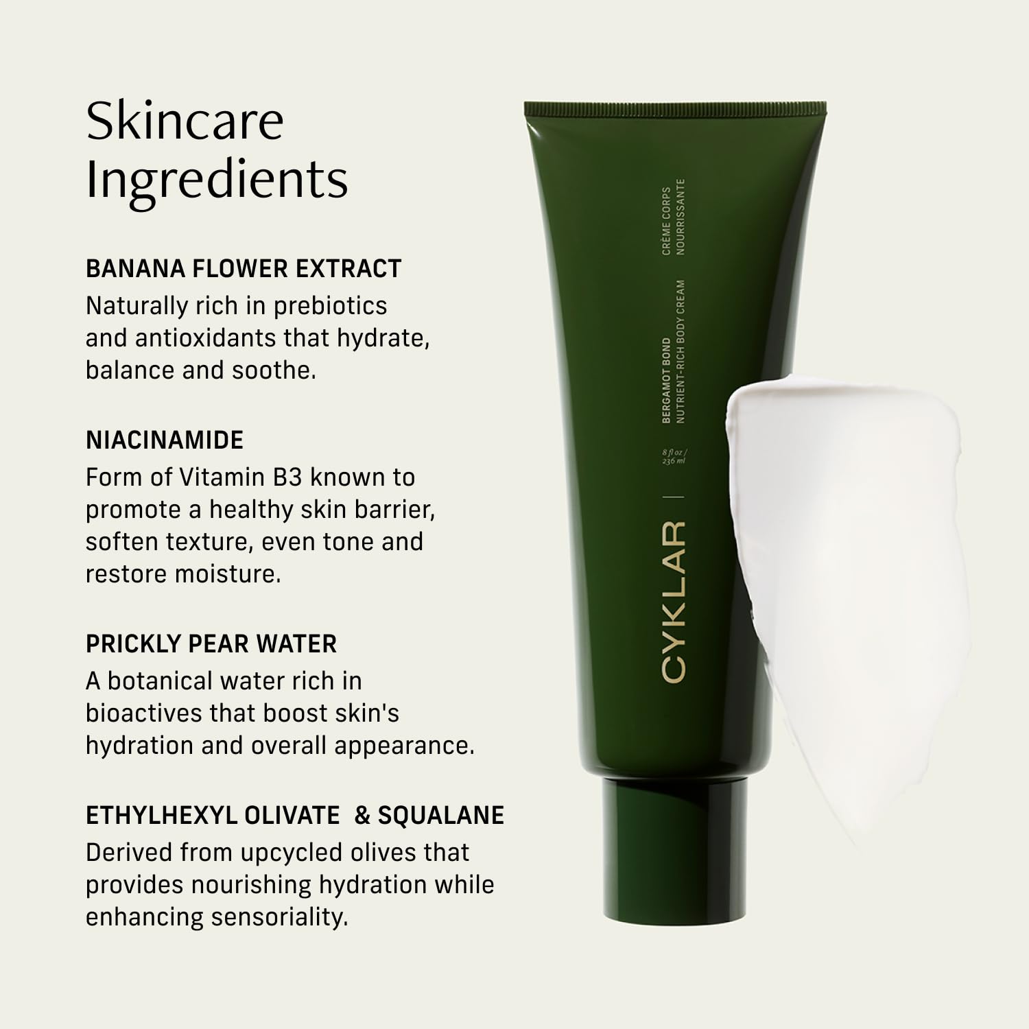 Amazon.com : CYKLAR Nutrient Rich Body Cream – Non-Greasy Lotion